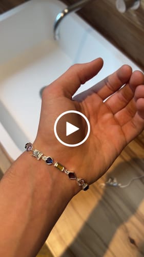 Customer video review of Uncut Gems Bracelet - Silver