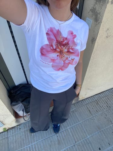 Customer photo review of 'Flower Girl' baby tee