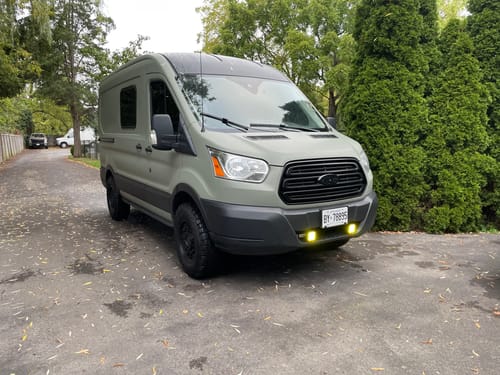 Customer photo review of Transit - Cab Partition