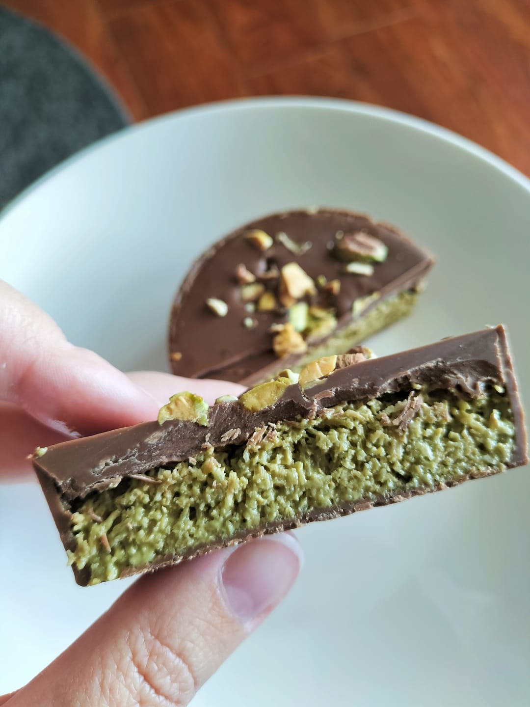Customer photo review of LIMITED EDITION Pistachio Dream Pie