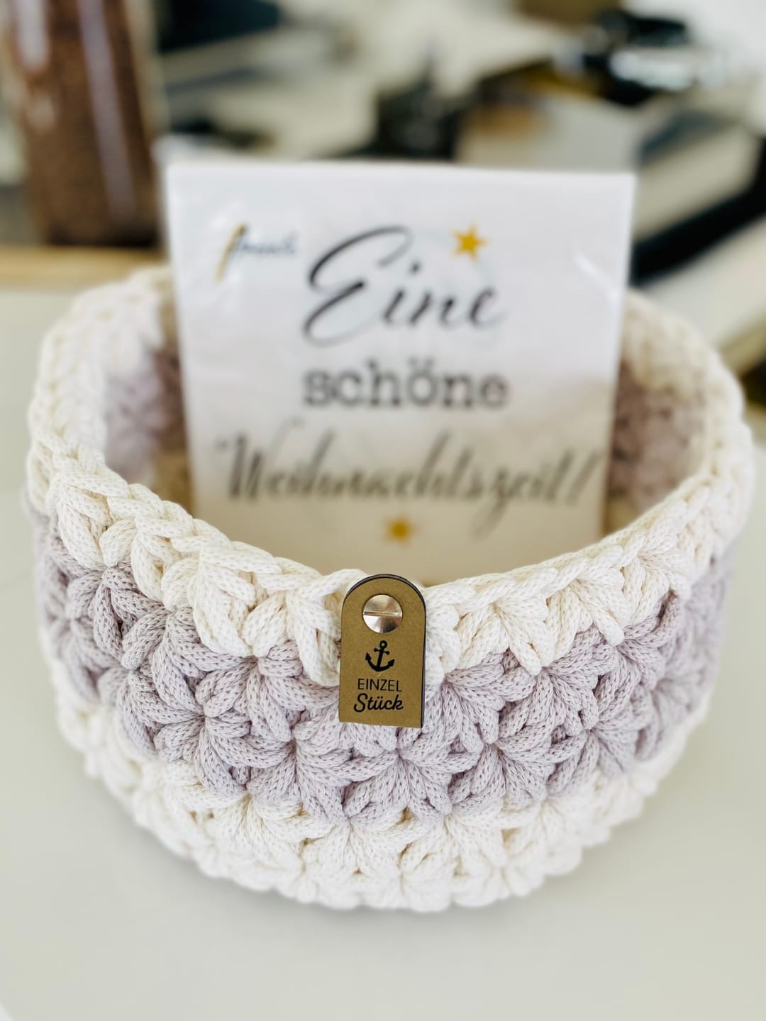 Customer photo review of 5mm Bobbiny Premium Kordel, Baumwolle - 100m - verschiedene Farben