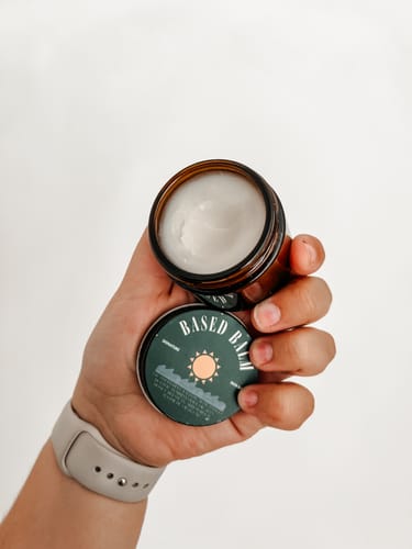 Customer photo review of Based Balm’s Signature Tallow Balm