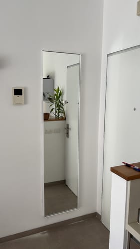 Customer photo review of דלת מראה להסתרת ארון חשמל