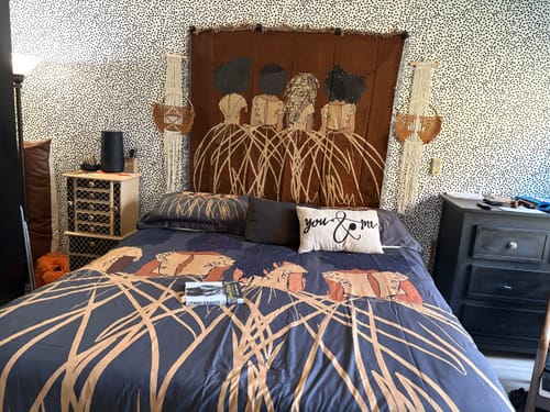 Customer photo review of Royal Duvet Cover & Pillow Sham Set