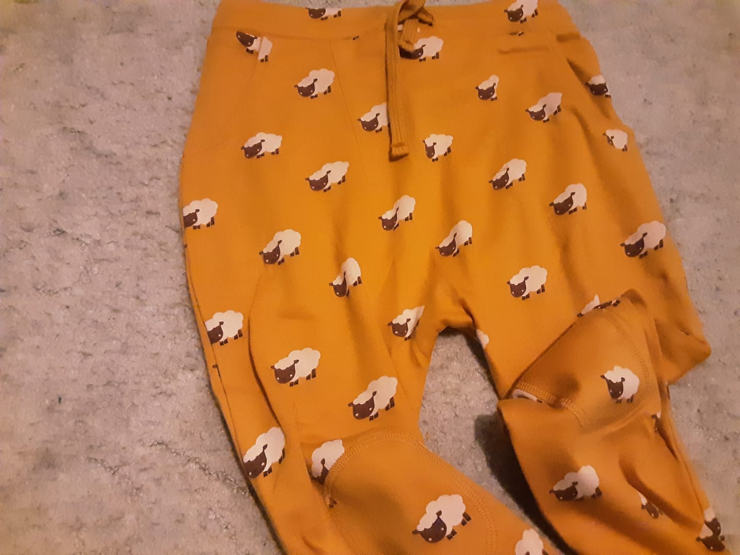Customer photo review of Counting Sheep Organic Comfy Joggers