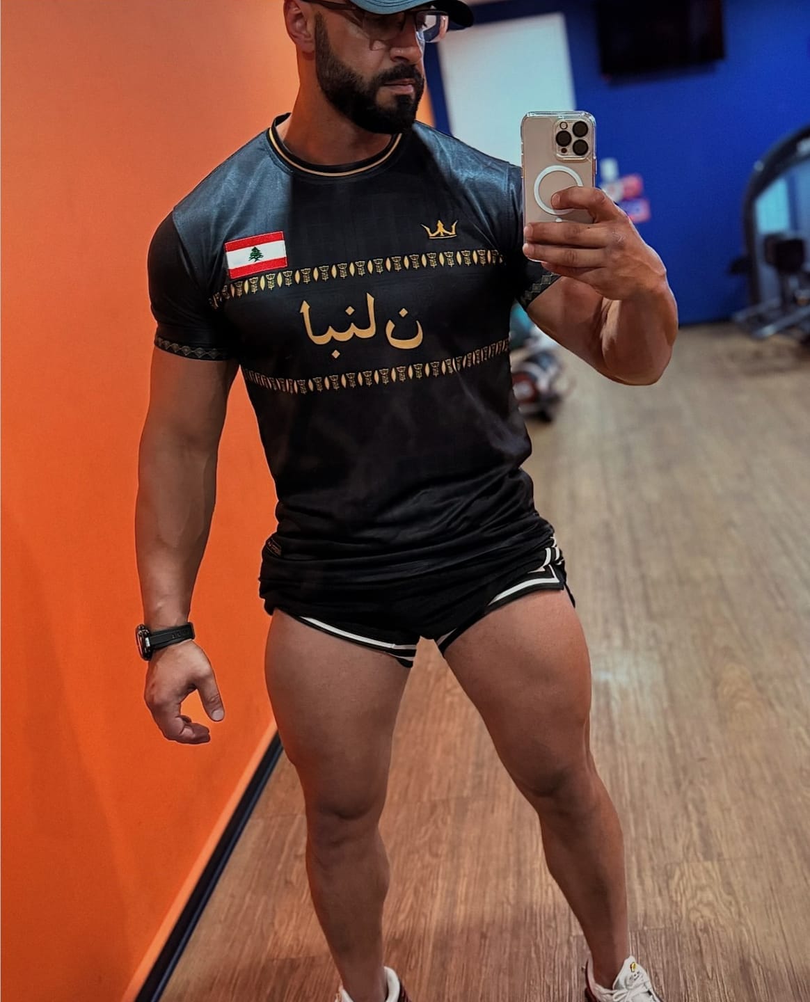 Customer photo review of Lebanon Custom Football Jersey