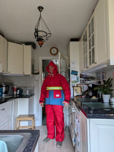 Customer photo review of Hurricane Rain Gear Bundle