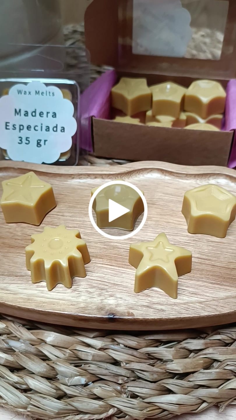 Customer video review of Colorante líquido para velas MIEL Y MOSTAZA