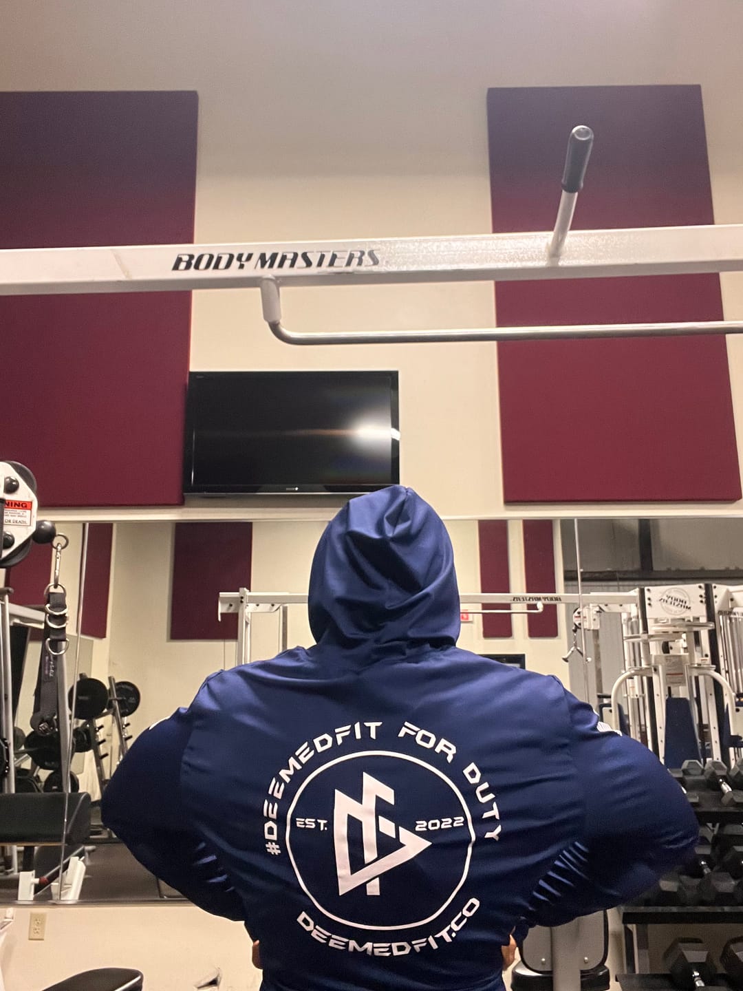 Customer photo review of Prevail Performance Hoodie