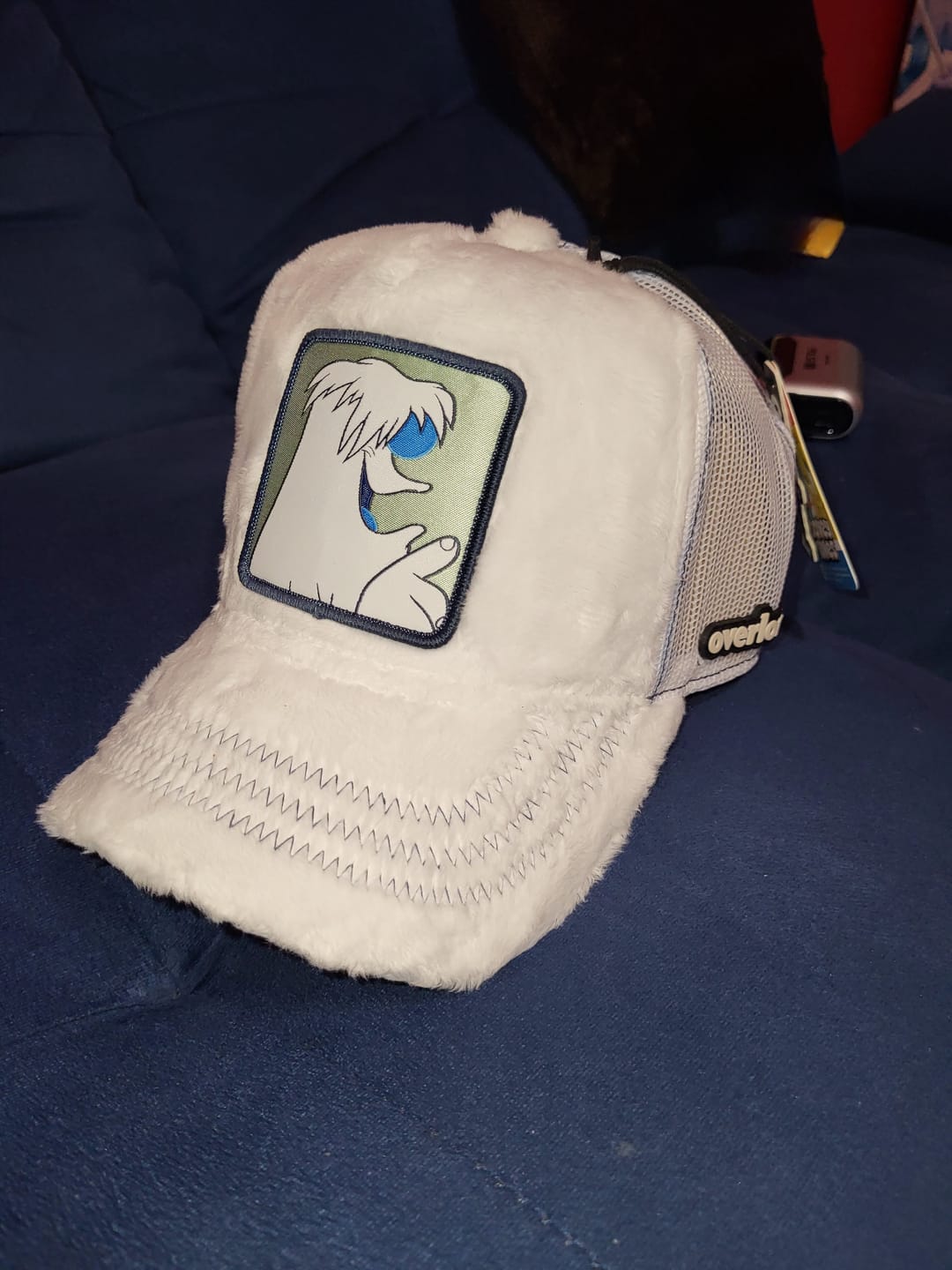 Customer photo review of OVERLORD X Looney Tunes: Abominable Snowman Hugo Trucker Cap