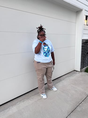 Customer photo review of BAPE ABC Camo Milo on Big Ape T-shirt