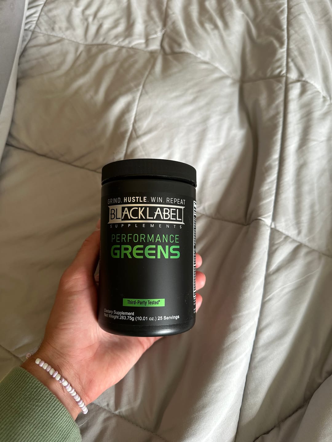 Customer photo review of PERFORMANCE GREENS