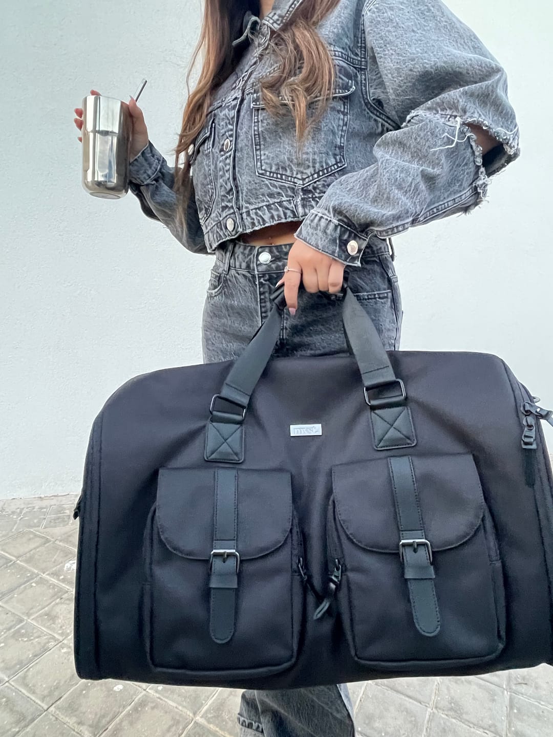 Customer photo review of Duffle Bag Garment Bag 2 in 1 | Garment Weekender Bag