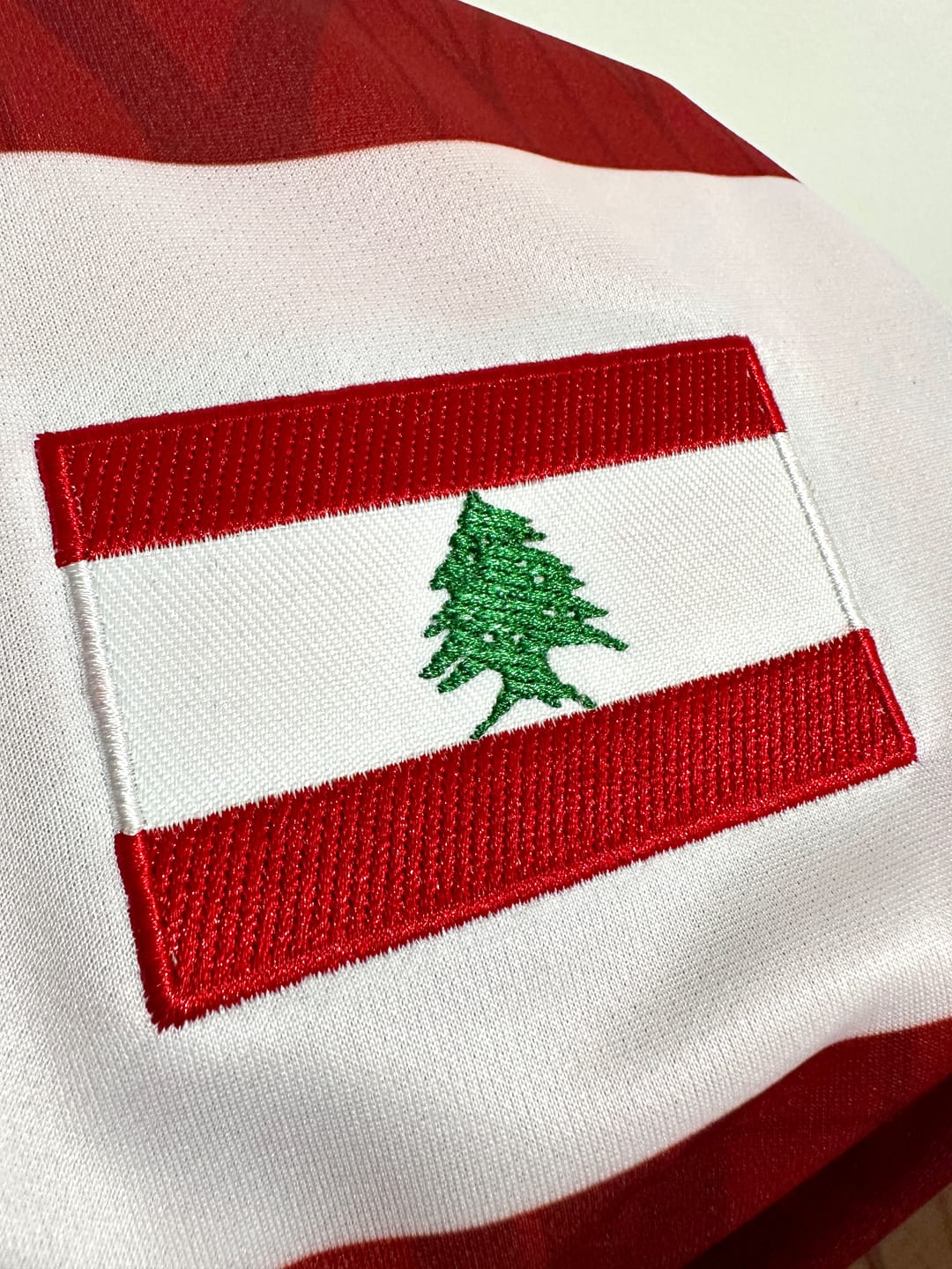 Customer photo review of Lebanon Custom Football Jersey