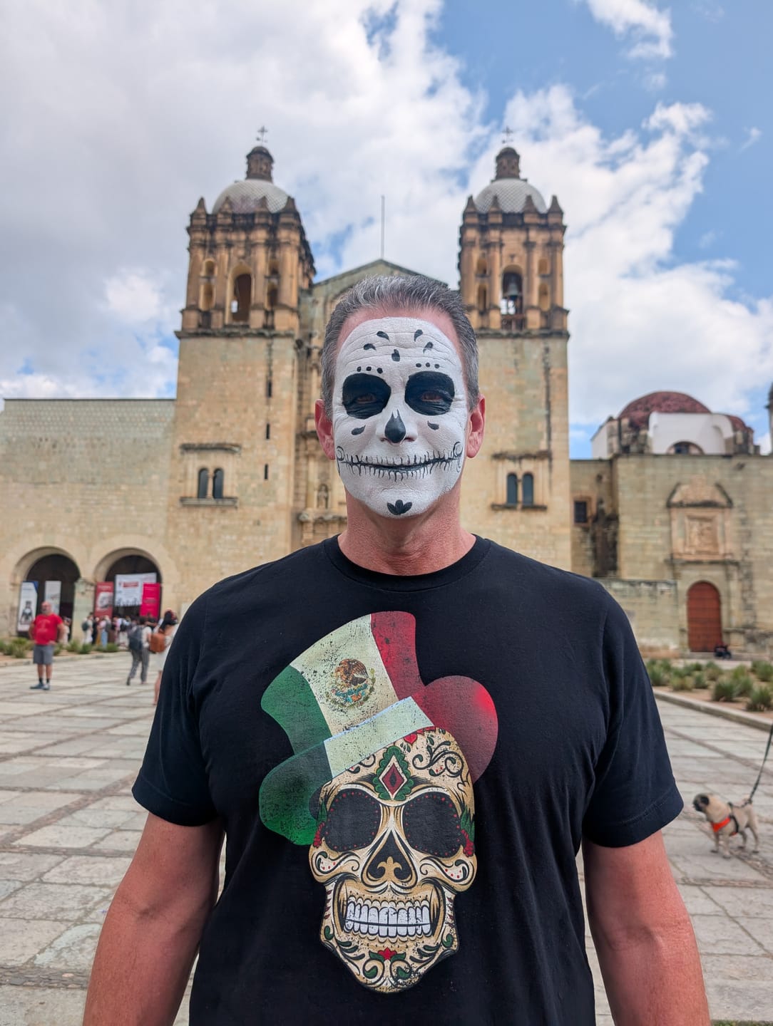Customer photo review of Premium El Muerto Is Mexcellente OG T-shirt
