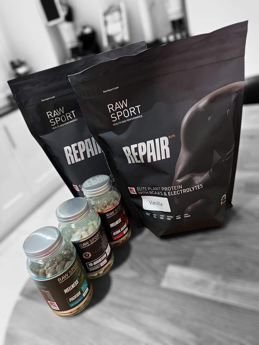 Customer photo review of Elite Repair Protein Powder