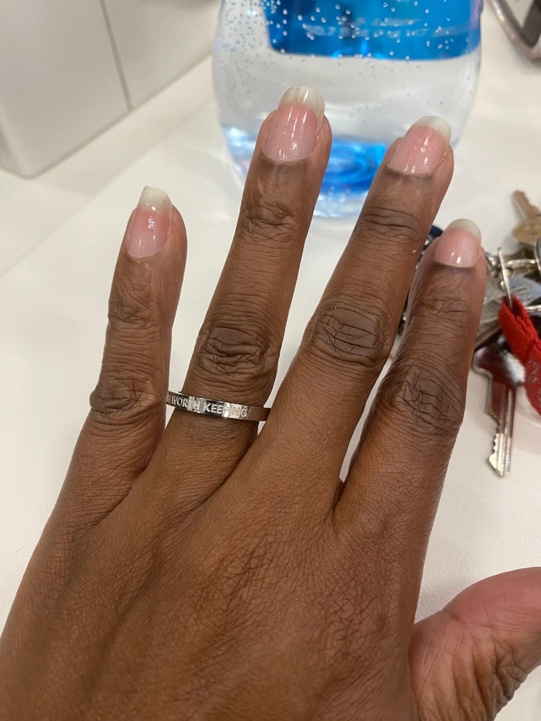 Customer photo review of A PROMISE WORTH KEEPING RING