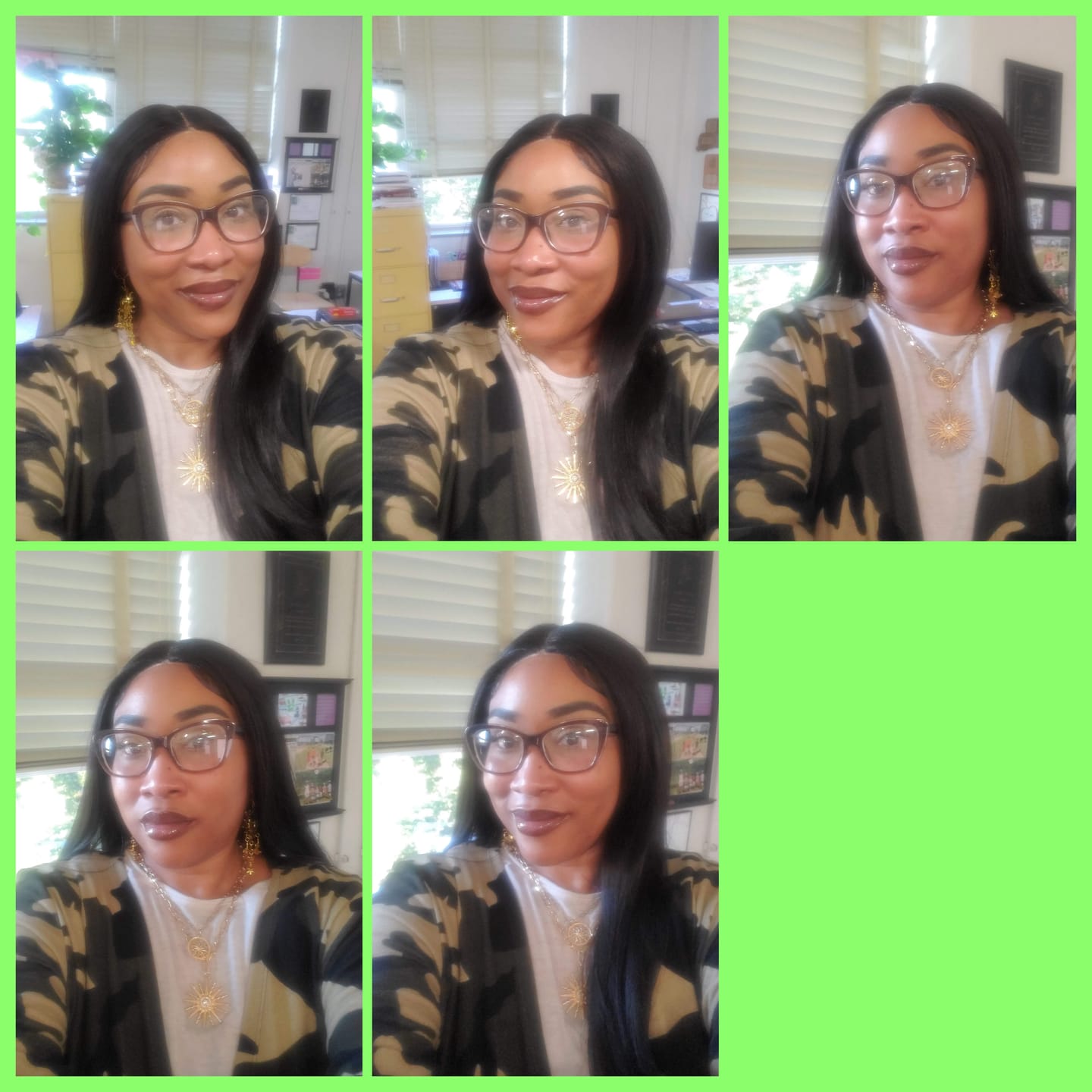 Customer photo review of Sensationnel Dashly Synthetic Lace Front Wig - LACE UNIT 10