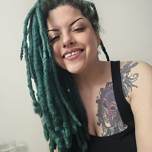 Customer photo review of Chula Liquid Liner Duo (Black/Brown)