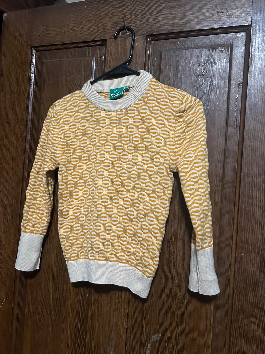 Customer photo review of From One To Another Ripple Knitted Jumper