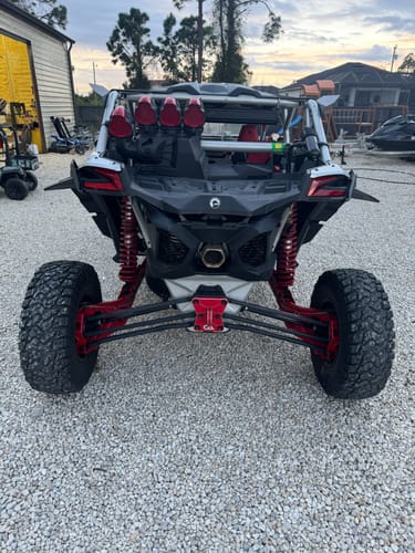 Customer photo review of RPM SxS Dual Baffle Can-Am Maverick X3 Oil Catch Can