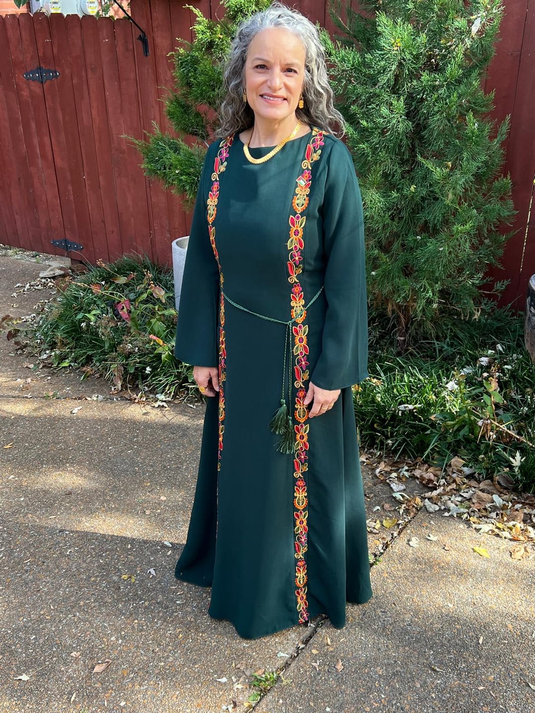 Customer photo review of The Talhami Maxi Dress