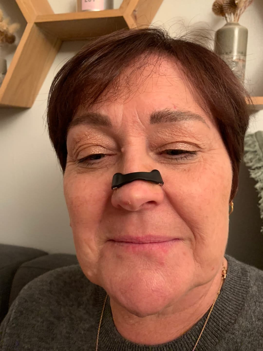 Customer photo review of Kit de Bandes Nasales Magnétiques
