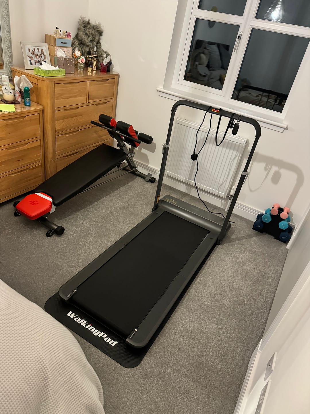 Customer photo review of WalkingPad R1 Pro 2IN1 Folding Treadmill 6.2MPH 240 lbs For UK
