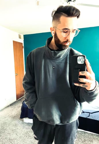 Customer photo review of High Neck Sweater - Yeezy Gap Engineered by Balenciaga - 3 Colors Available