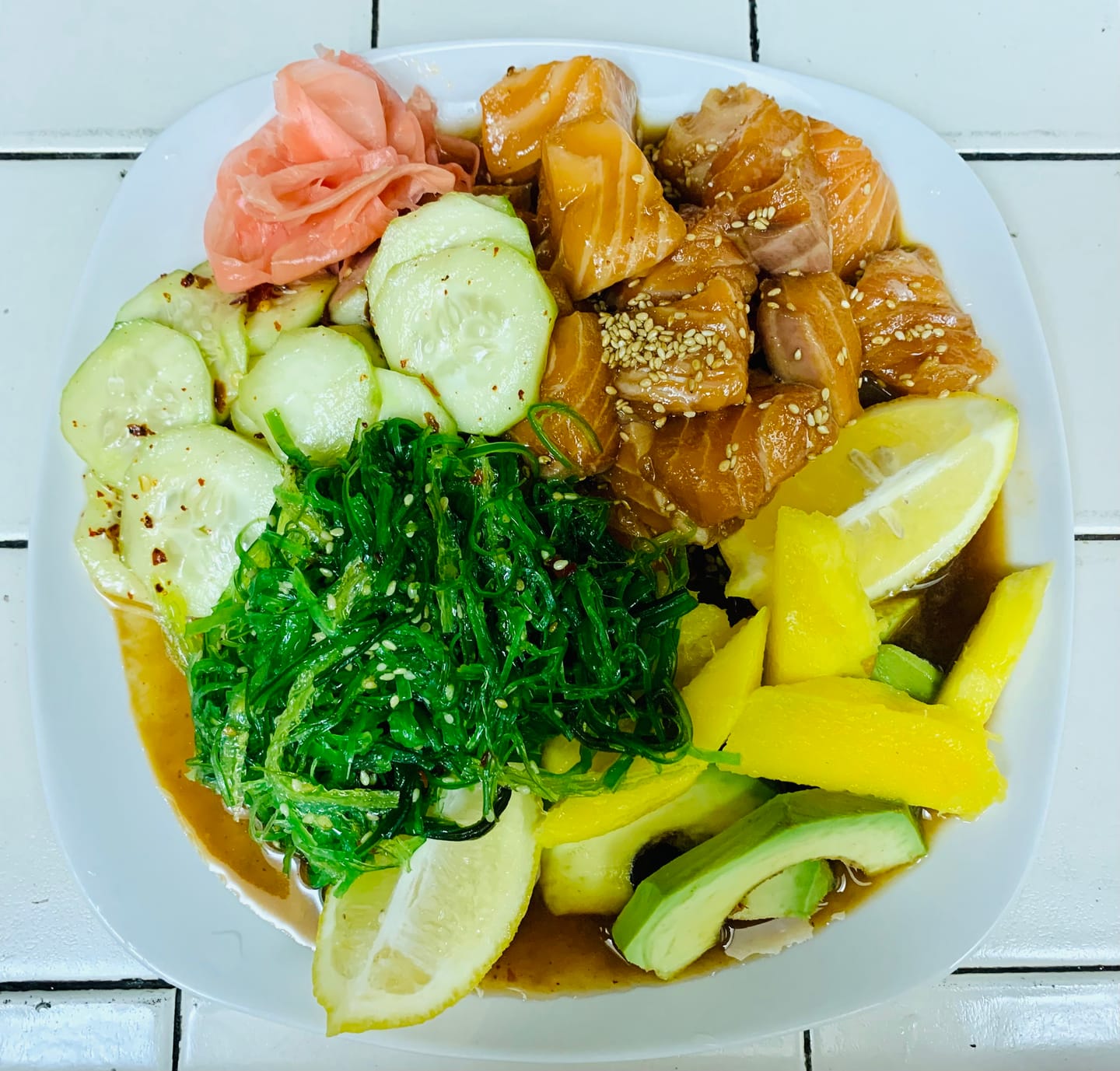 Customer photo review of Salmon, Sushi Grade from Iceland (5.5oz portion)