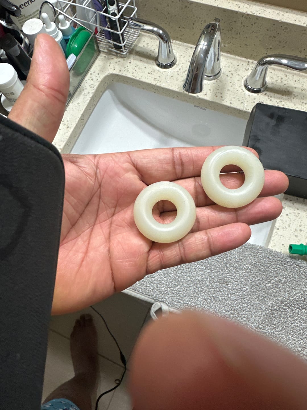 Customer photo review of All Purpose Cockrings - 3 Pack