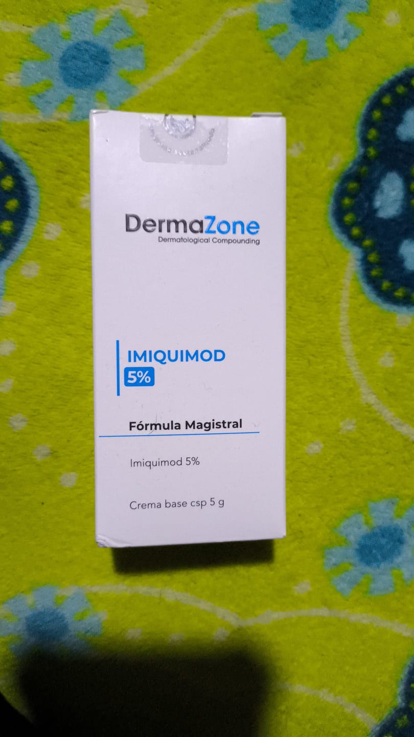 Customer photo review of Imiquimod 5% Dermazone Crema 5 gr Omicron