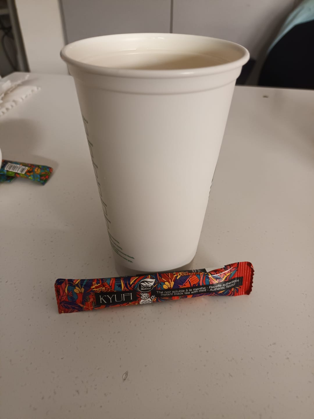 Customer photo review of Thé Noir Instantané À La Menthe - Recette Authentique
