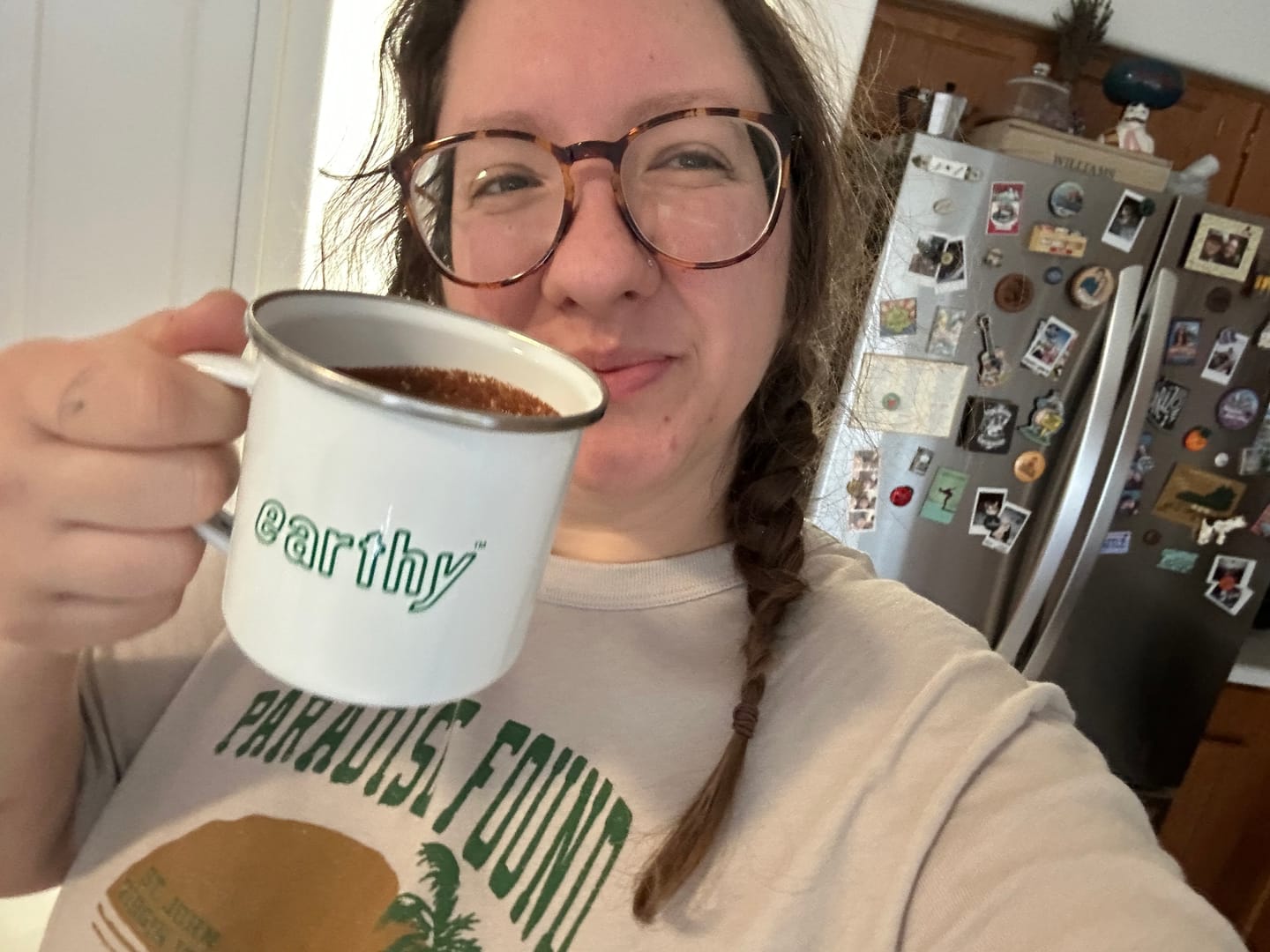 Customer photo review of earthy energy starter kit (30 drinks)
