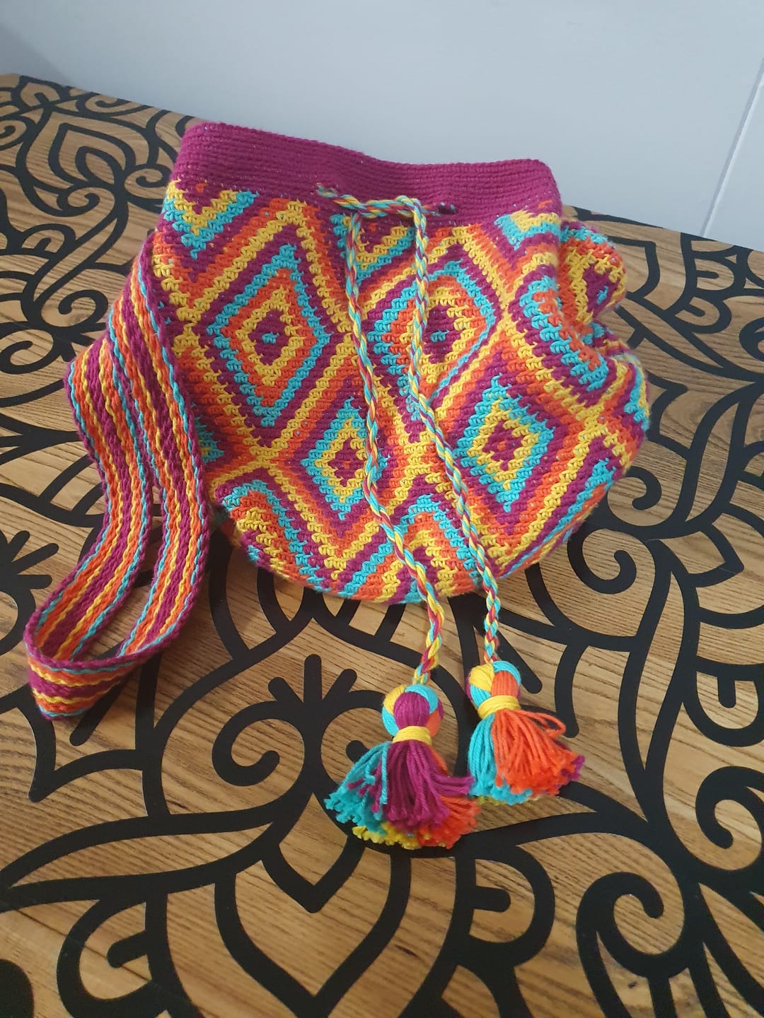 Customer photo review of Wren 8 ply Cotton Fiddlesticks