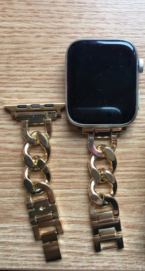 Customer photo review of NEU: Apple Watch Metallarmband "Cecile"