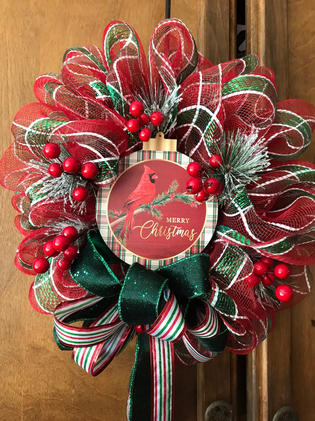 Customer photo review of 15"Wire,25"Oad-Pencil Work Wreath X18, Burlap XX7504W4