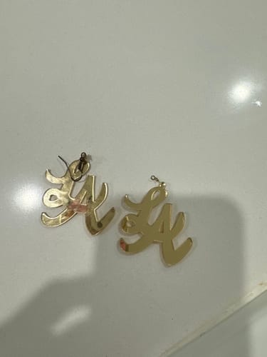 Customer photo review of LA Living Earrings
