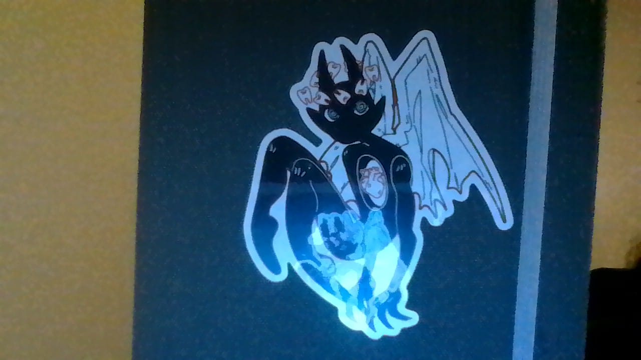 Customer photo review of Gore Angel Stickers