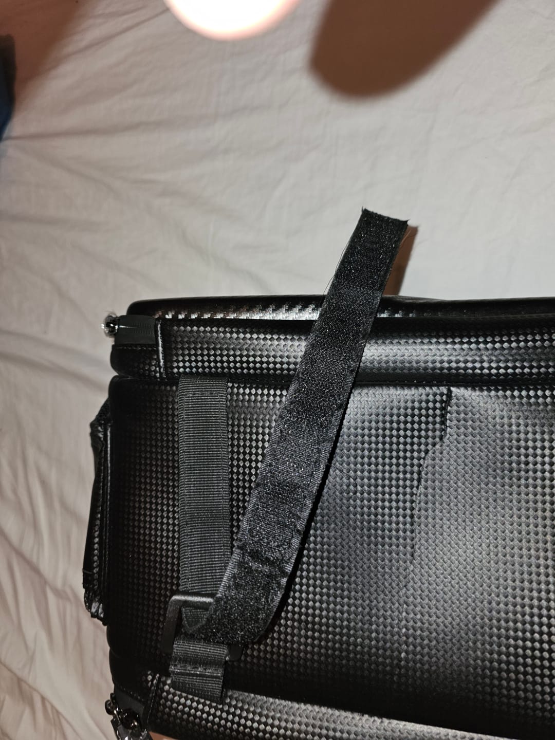 Customer photo review of Waterproof Bike Rack Bag