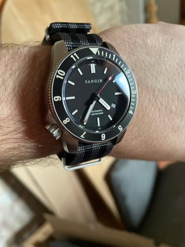 Customer photo review of 007 Bond Nylon Strap- Five Eye (AVAILABLE NOW)