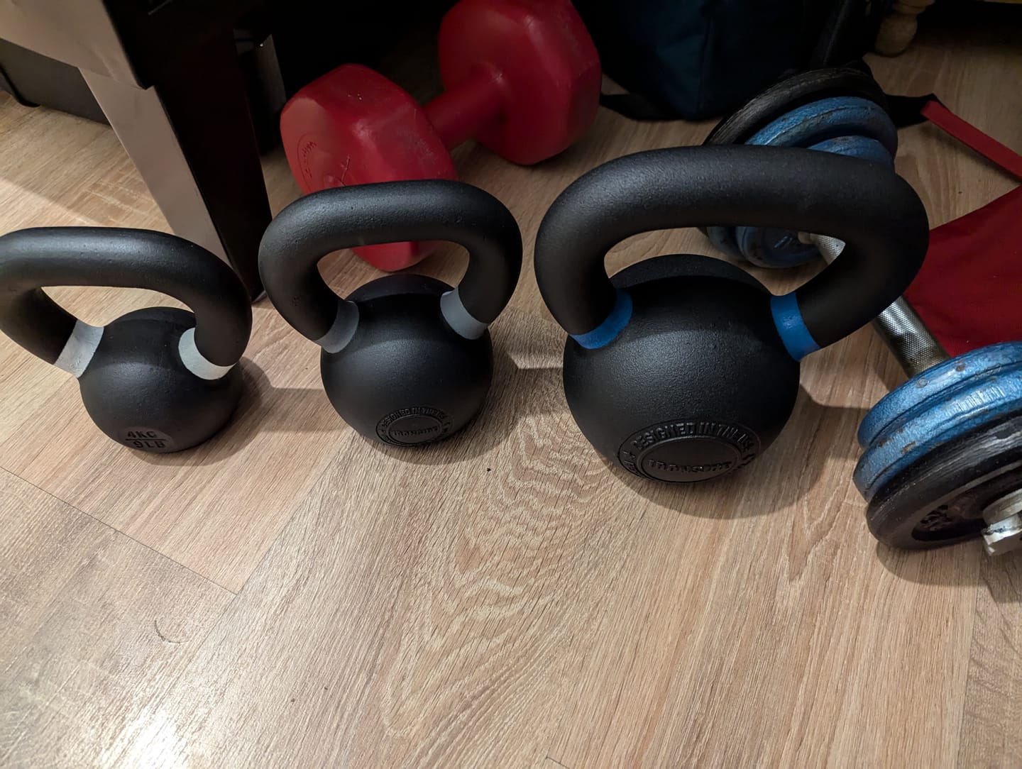 Customer photo review of Kettlebell Premium 4 a 36 kg IRONSIDE