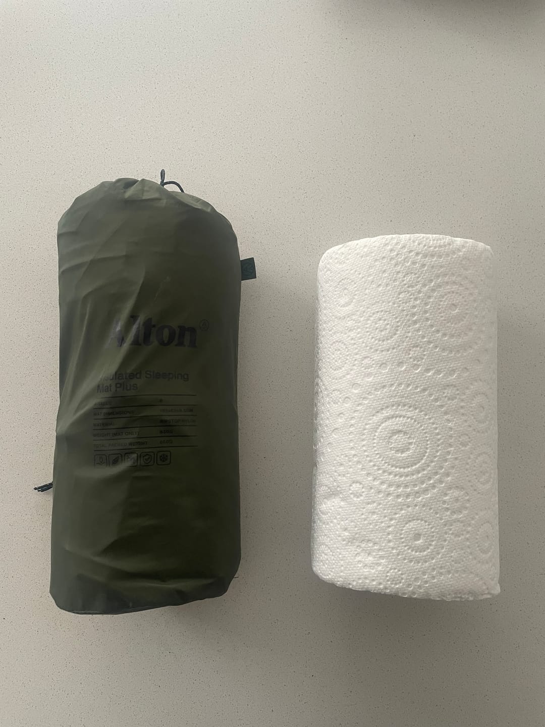 Customer photo review of Insulated Sleeping Mat PLUS (R6)
