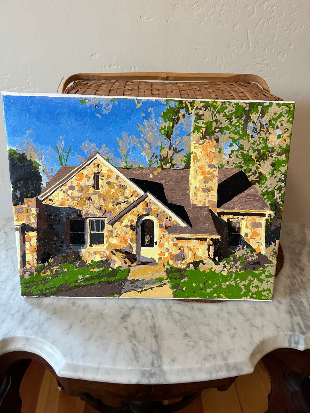 Customer photo review of Custom Paint By Numbers Kit | Just Upload Your Photo!