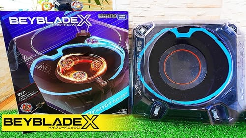 Customer photo review of Takara Tomy Beyblade X BX-37 Double Xtreme Stadium Set