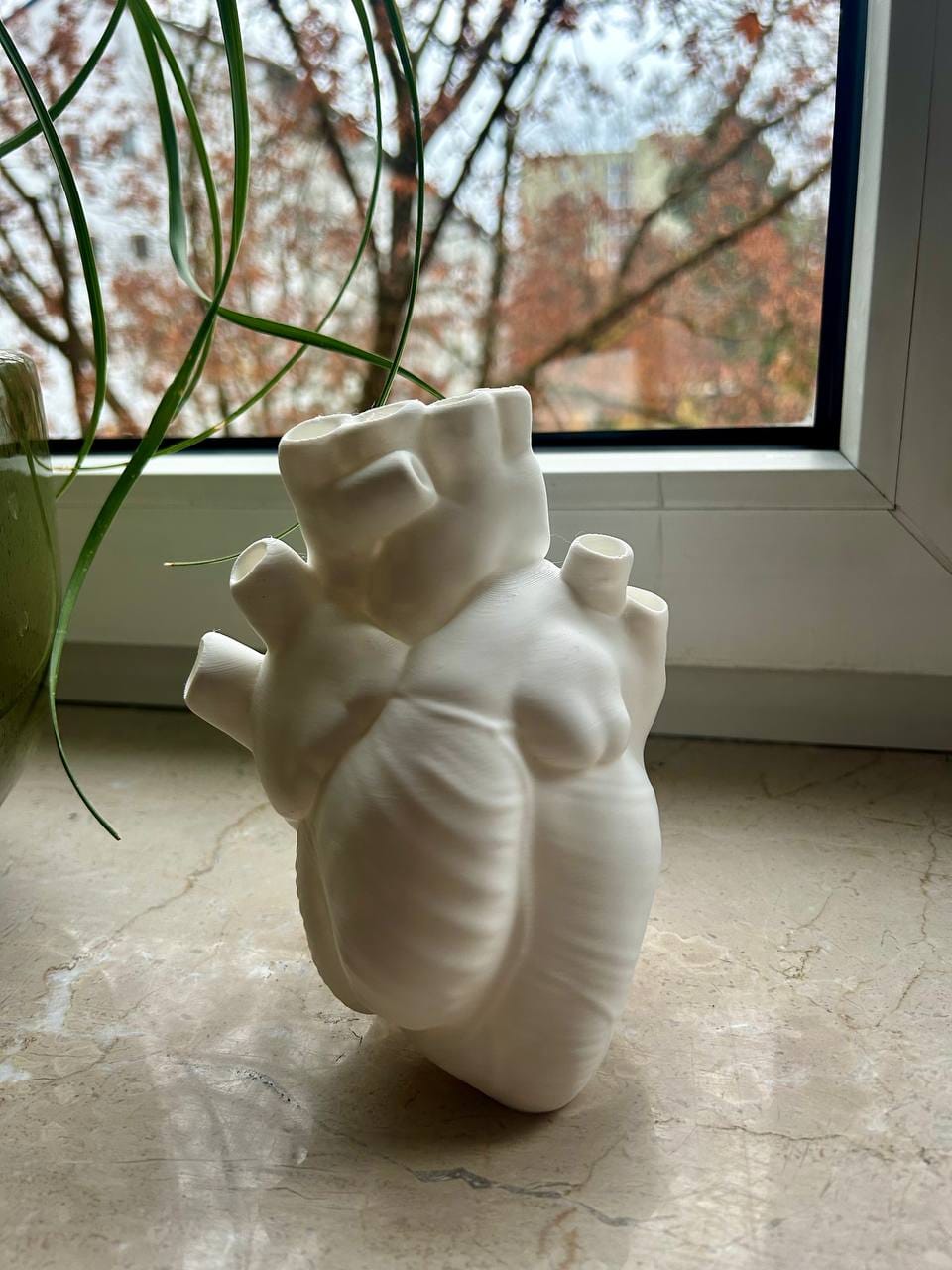 Customer photo review of Dekogefäß - Anatomisches Herz Vase