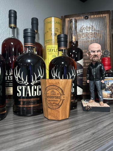 Customer photo review of Whiskey Grail (CUSTOM ENGRAVING)