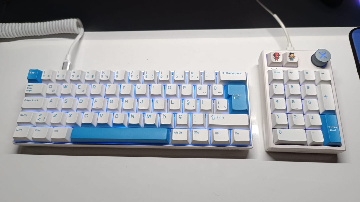 Customer photo review of Darmoshark K3 Pro Numpad