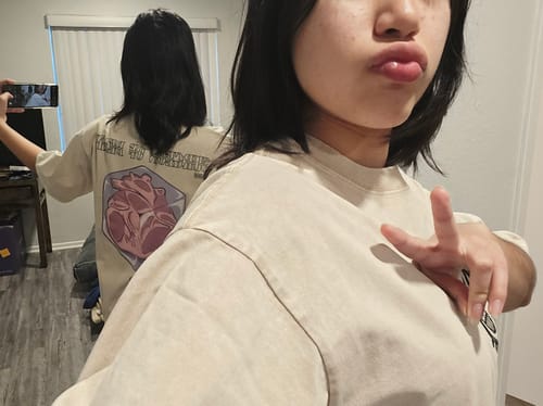 Customer photo review of SURGEON OF DEATH ACID WASH TEE