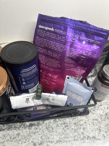 Customer photo review of rainbow dust